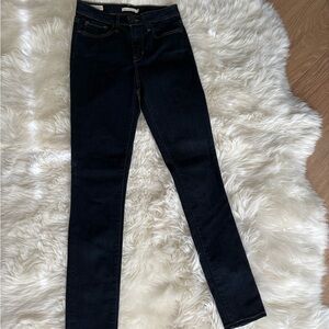 Levi's 721 High Rise Skinny Women's Jeans Dark wash To The Nine 28